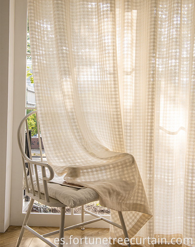 Translucence Flax Sheer Curtains